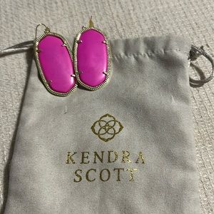 Kendra Scott pink earrings